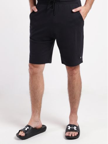 Bermuda Malha Masculina PRETO