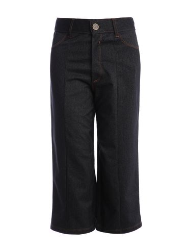 Calça Jeans Pantacourt Feminina AZUL