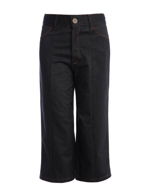 Calça Jeans Pantacourt Feminina AZUL