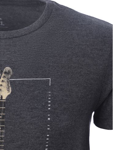Camiseta Manga Curta Masculina PRETO
