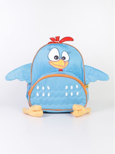 Mochila Escolar Galinha Pintadinha Clio AZUL