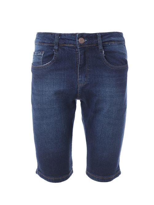 Bermuda Jeans  Masculina AZUL