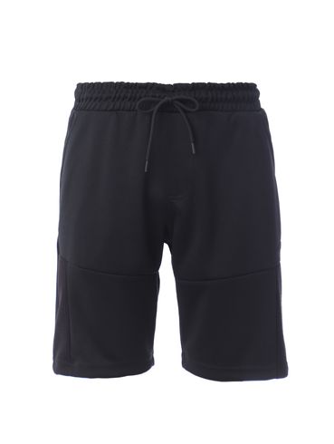 Bermuda Malha Gangster Masculina PRETO