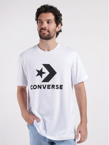 Camiseta Manga Curta Converse Masculina BRANCO