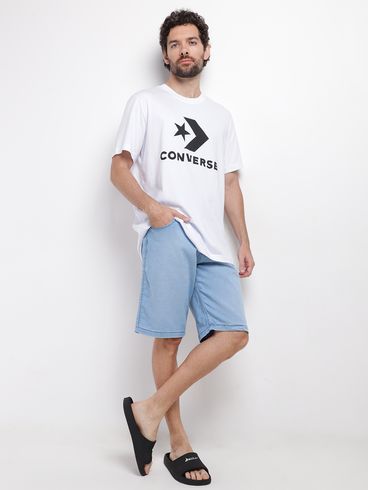 Camiseta Manga Curta Converse Masculina BRANCO