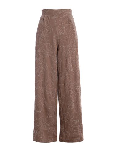 Calça Pantalona Autentique Feminina BEGE
