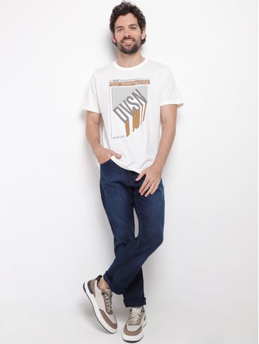 Camiseta Manga Curta Masculina OFF WHITE