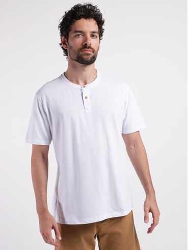 Camiseta Manga Curta Masculina BRANCO