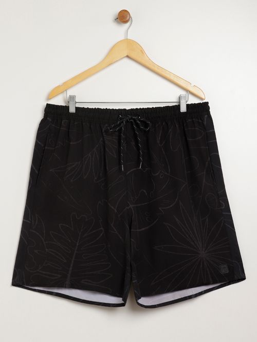 Bermuda Gangster Plus Size Masculina PRETO