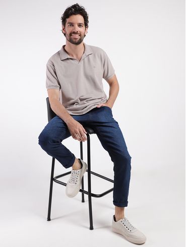 Calça Jeans Slim Masculina AZUL