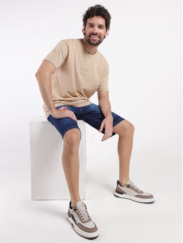 Bermuda Jeans Masculina AZUL