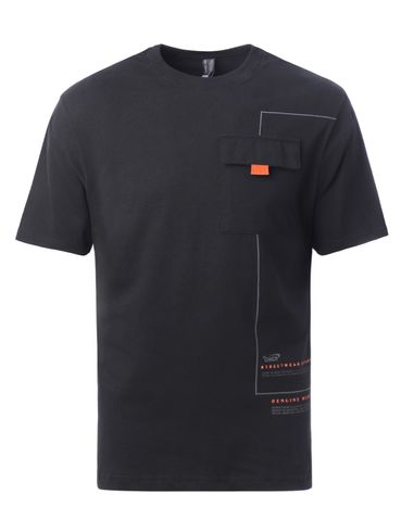 Camiseta Oversized Manga Curta Masculina PRETO