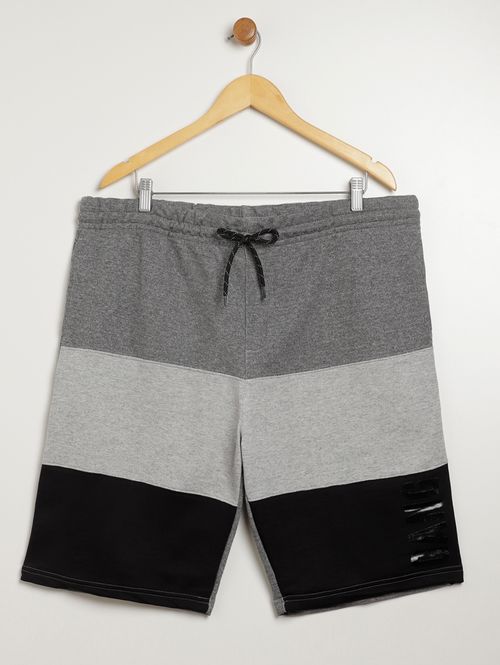 Bermuda Gangster Plus Size Masculina MESCLA ESCURO