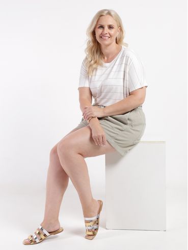 Short Plus Size Feminino VERDE