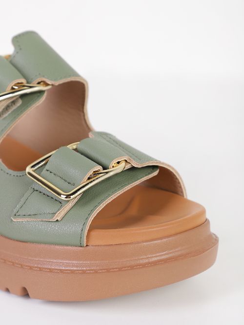 Sandália Papete Modare Feminina VERDE