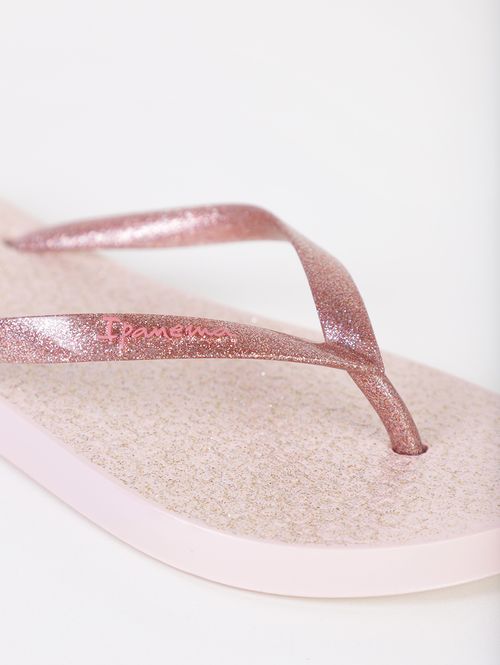 Chinelo Glitter Ipanema Juvenil Para Menina - ROSA CLARO