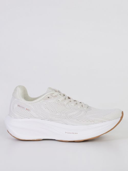 Tênis Esportivo Corre Max Olympikus Masculino OFF WHITE