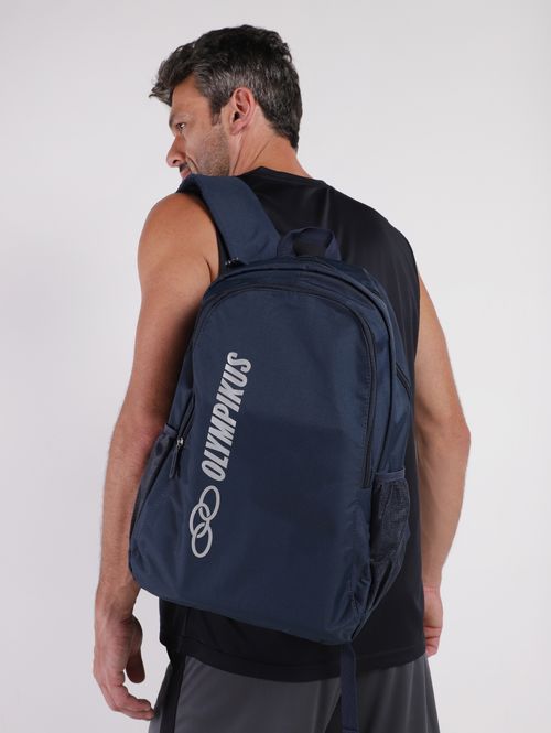 Mochila Essential Olympikus MARINHO/PRATA