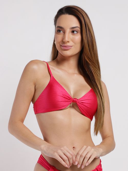 Biquíni Top Acetinado Feminino ROSA