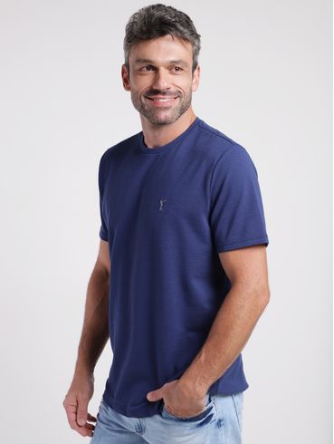 Camiseta Manga Curta Masculina MARINHO