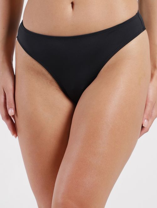 Calcinha Biquíni Fio Frufru Feminina PRETO