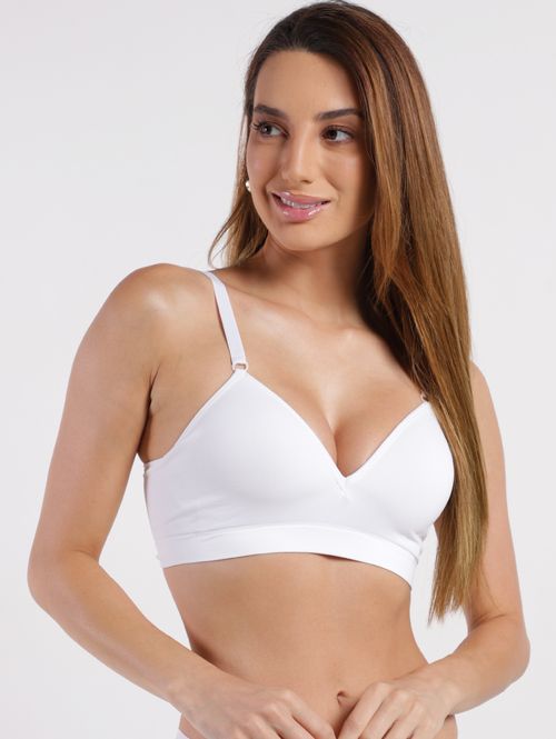 Sutiã Daily Triângulo Trifil Feminino BRANCO