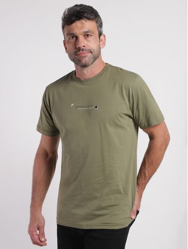 Camiseta Manga Curta Gangster Masculina VERDE