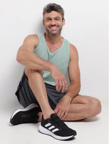 Camiseta Regata Running Masculina VERDE