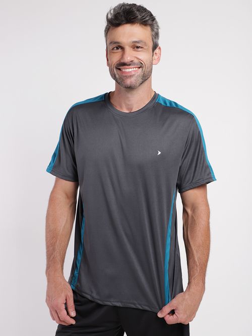 Camiseta Esportiva Masculina CINZA
