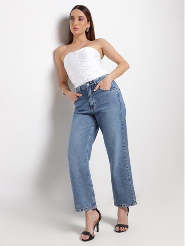 Body Acetinado Autentique Feminino BRANCO