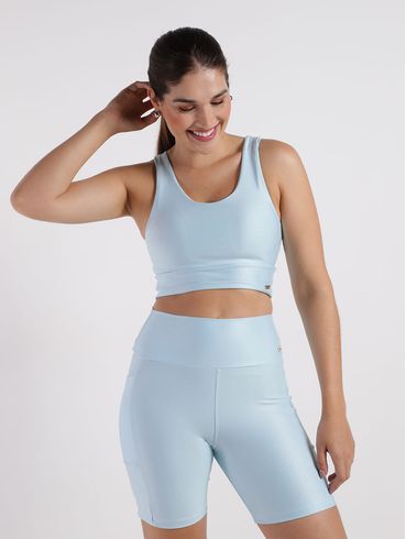 Top Esportivo Feminino AZUL CLARO