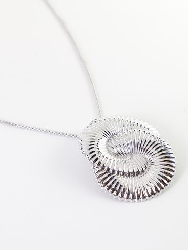 Colar Alongado Espiral PRATA