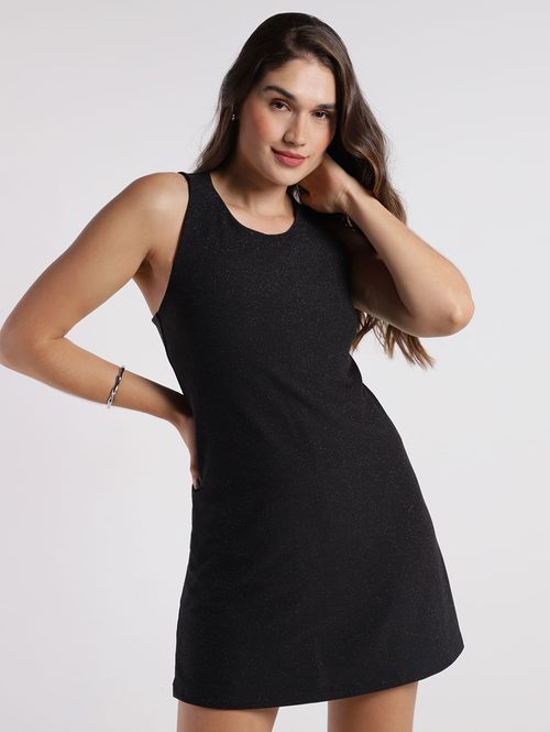 Macacão Lurex Autentique Feminino PRETO