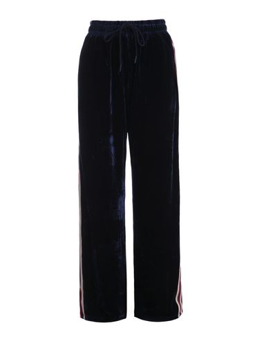 Calça Plush Reta Feminina AZUL