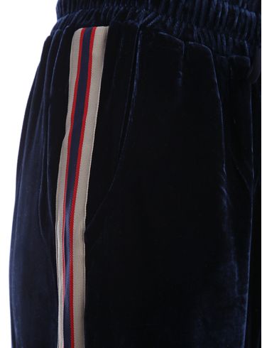 Calça Plush Reta Feminina AZUL