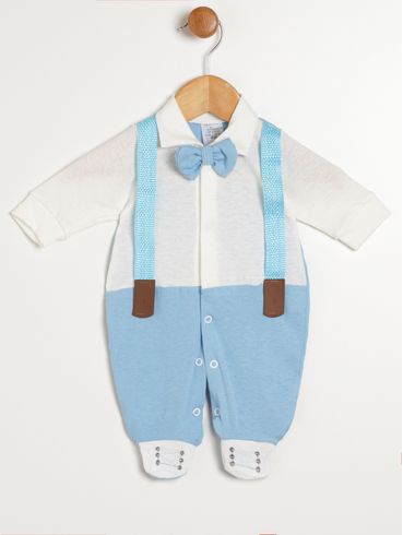Saída de Maternidade Infantil Para Bebê - AZUL CLARO