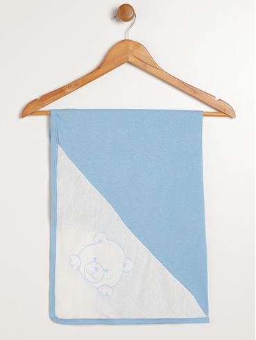 Saída de Maternidade Infantil Para Bebê - AZUL CLARO