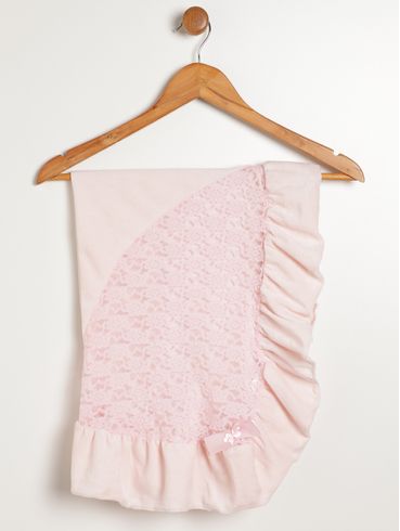 Saída de Maternidade Infantil Para Bebê- ROSA CLARO