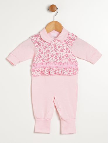 Saída de Maternidade Infantil Para Bebê - ROSA