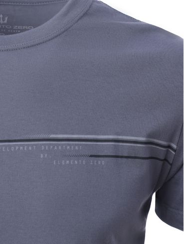 Camiseta Manga Curta Masculina AZUL