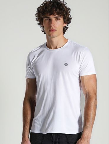 Camiseta Manga Curta Masculina BRANCO