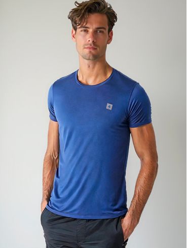Camiseta Esportiva Action Dry  Masculina AZUL