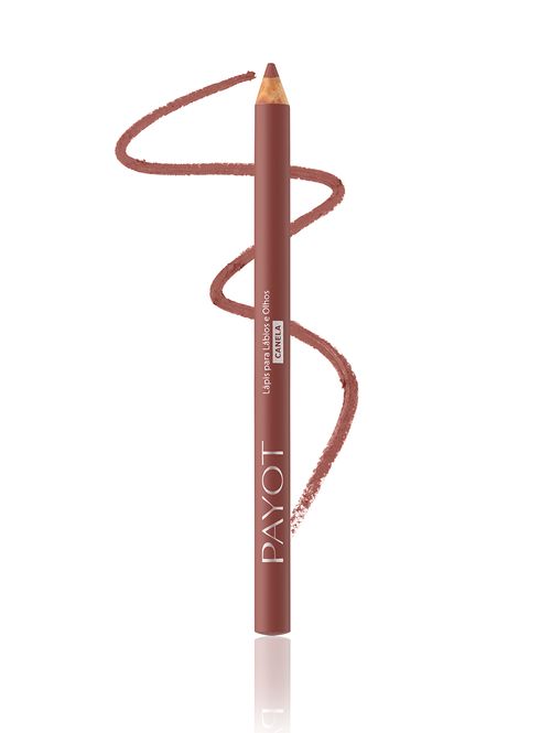 Lápis 2x1 Para  Lábios e Olhos Canela Payot UNICO