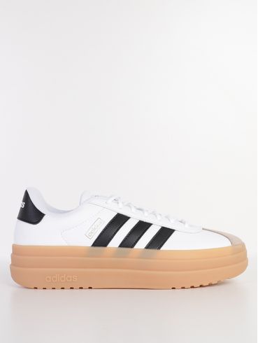 Tênis Casual VL Court Bold Adidas Feminino BRANCO/PRETO