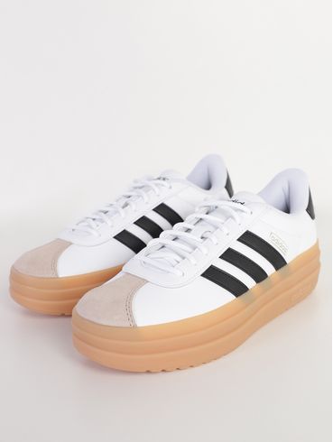 Tênis Casual VL Court Bold Adidas Feminino BRANCO/PRETO