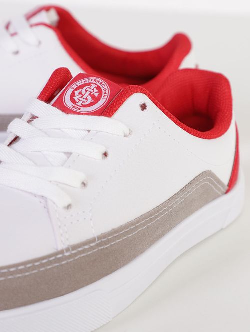 Tênis Inter Molekinho Juvenil Para Menino - BRANCO/VERMELHO