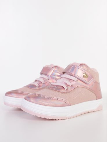 Tênis Happy Kidy+ Infantil Para Menina - ROSA CLARO