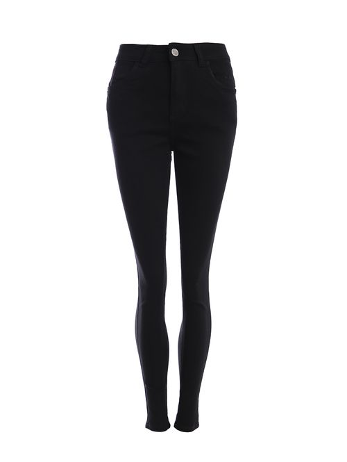 Calça Sarja Cigarrete Pisom Feminina PRETO