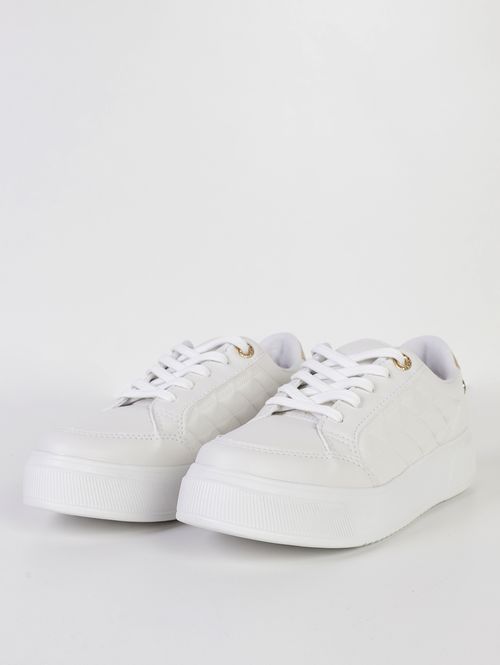 Tênis Casual Caixa Alta Kolosh Feminino BRANCO