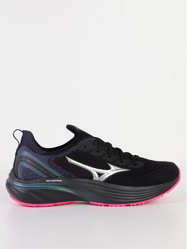 Tênis Esportivo Glow 2 Mizuno Feminino PRETO/PRETO